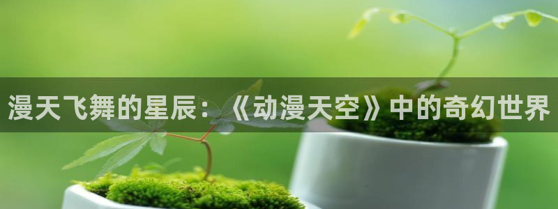 omofun 宕卧略：漫天飞舞的星辰：《动漫天空》中的奇幻世界