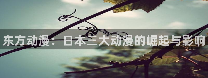 omofun苹果能下载吗：东方动漫：日本三大动漫的崛起与影响